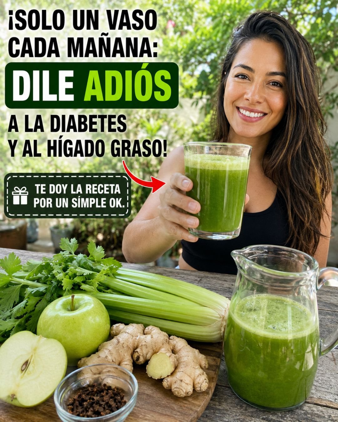 Ingredientes para Jugo Verde