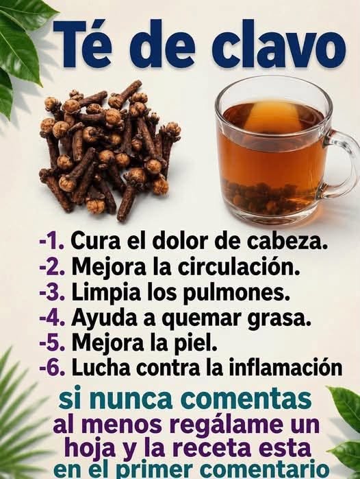 té de clavo