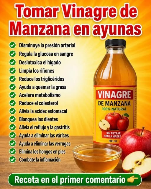 Beneficios del vinagre de manzana