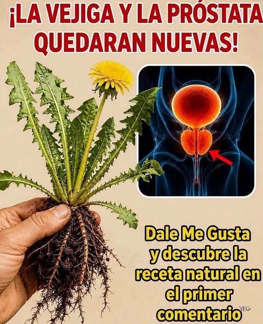 Raíz de diente de león y sistema urinario