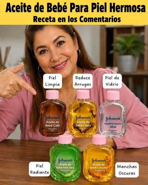 Aceites de Bebé para una Piel hermosa