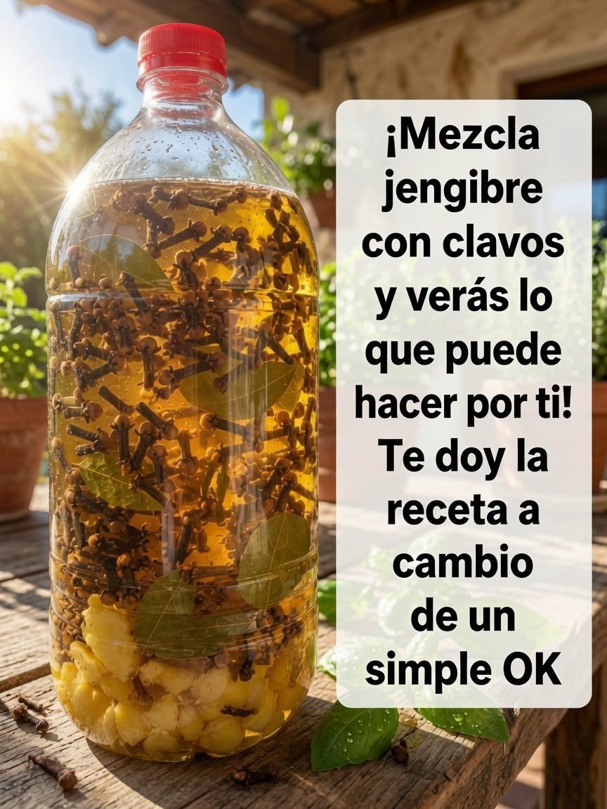 Té de jengibre y clavo de olor