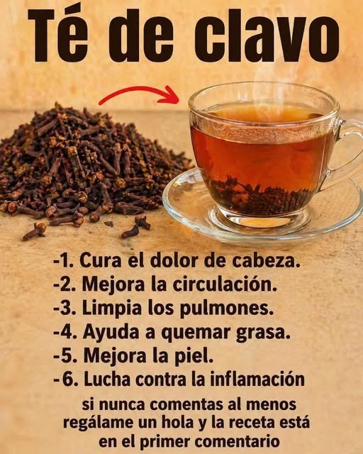 Té de clavo de olor