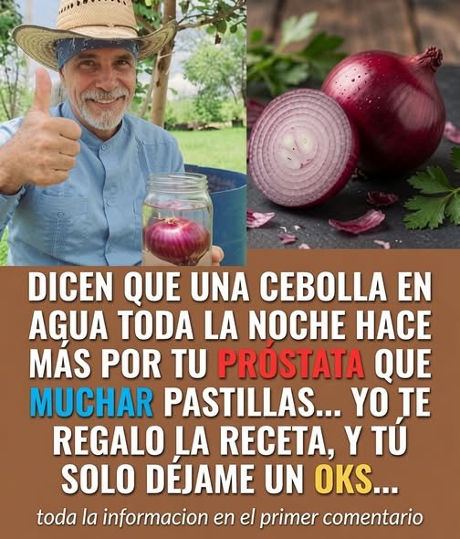 Cebolla en agua