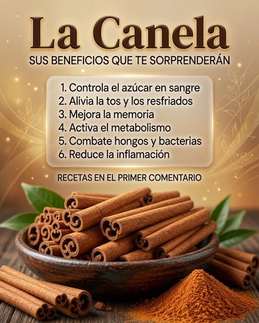 Canela y sus beneficios