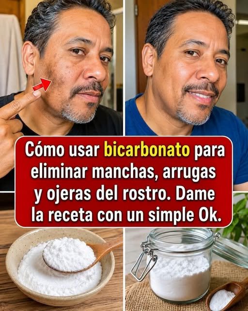 Uso de bicarbonato de sodio en el rostro