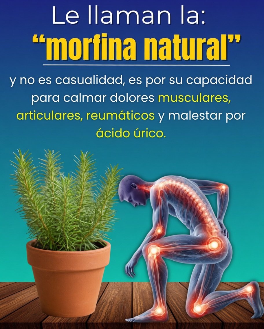 Romero como Analgésico Natural
