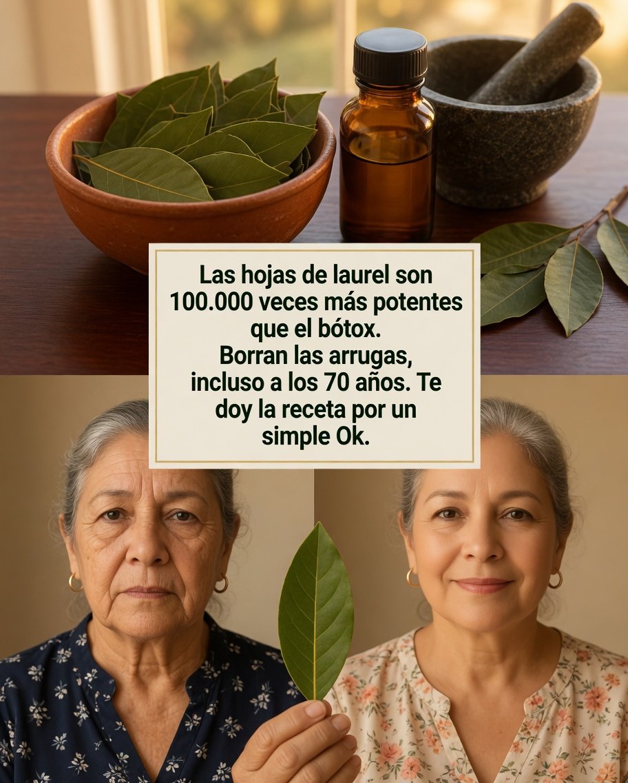 Hojas de laurel como remedio natural para el cuidado de la piel