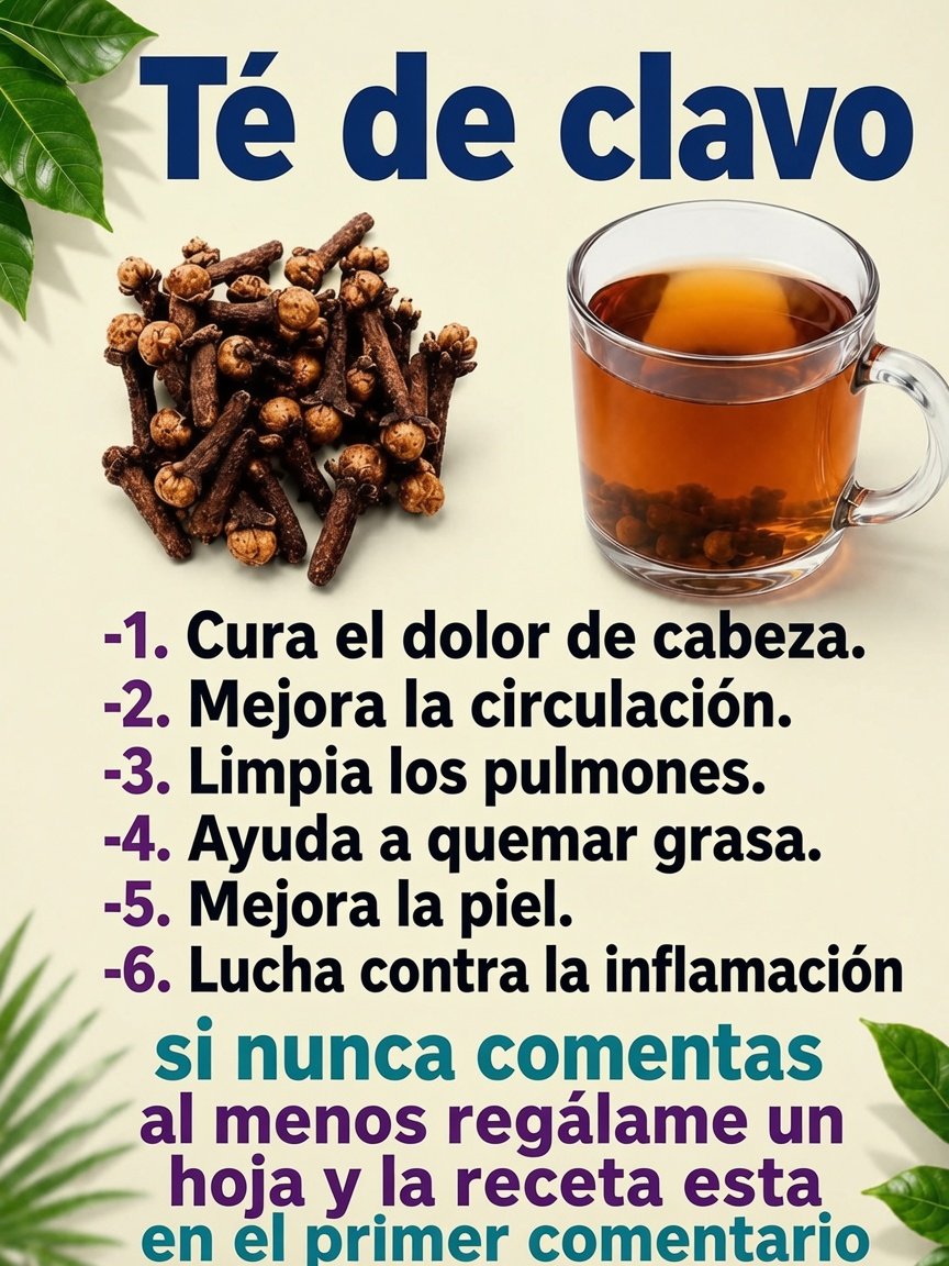 Té de clavo de olor