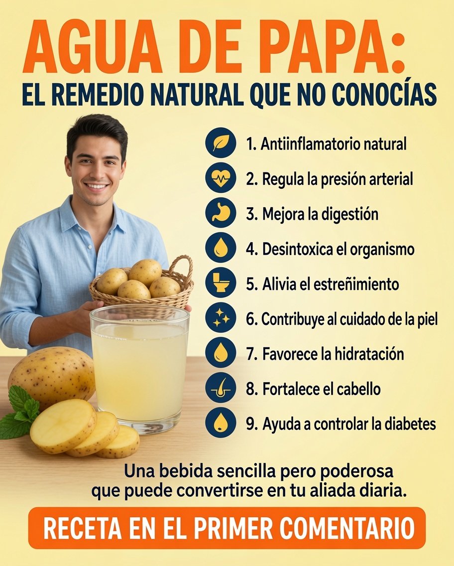 Agua de Papa y Papas