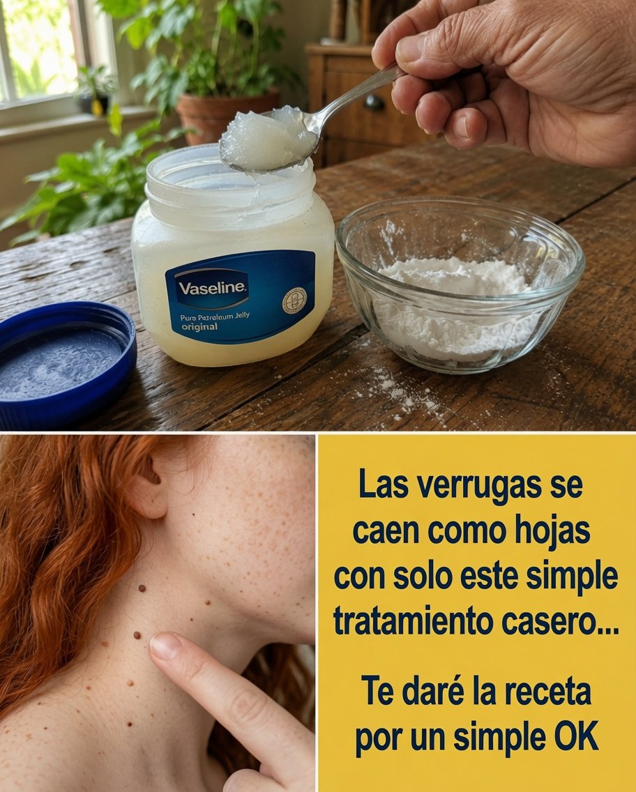 Tratamiento casero para verrugas