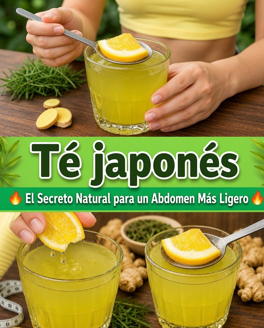 Té Japonés de Jengibre y Limón