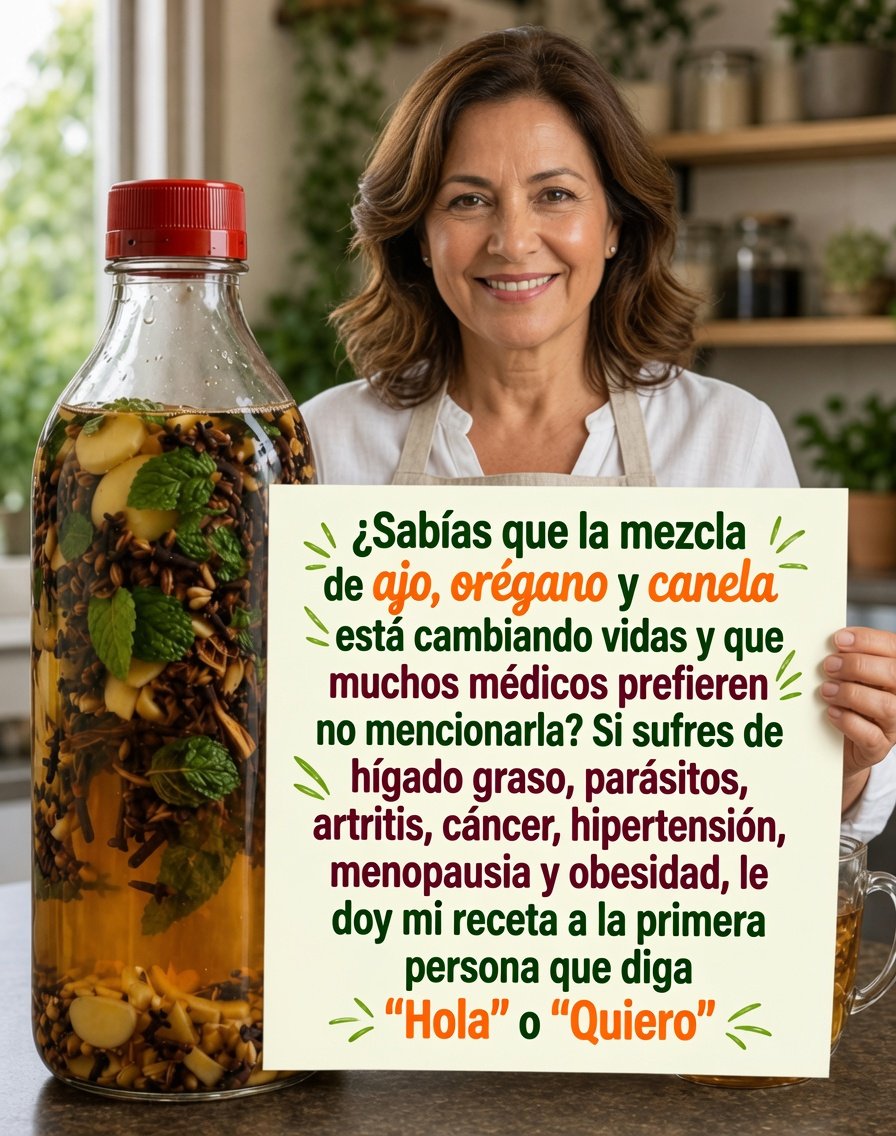 Mezcla de ajo orégano y canela