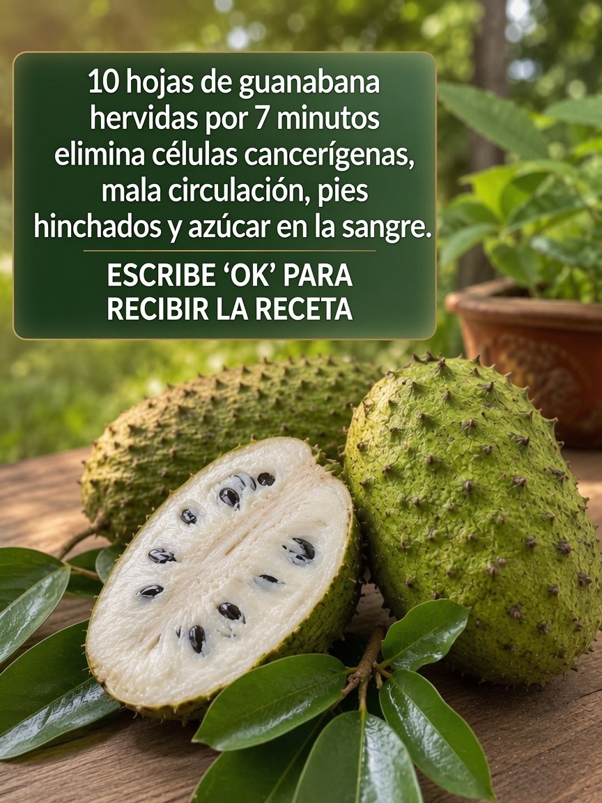 Guanábana y Hojas Fresh