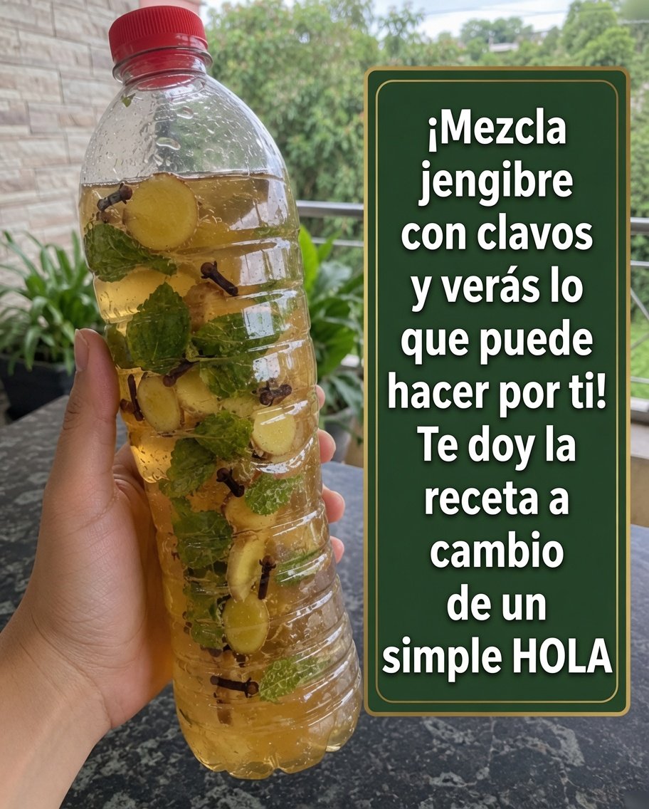 Infusión de jengibre y clavos de olor