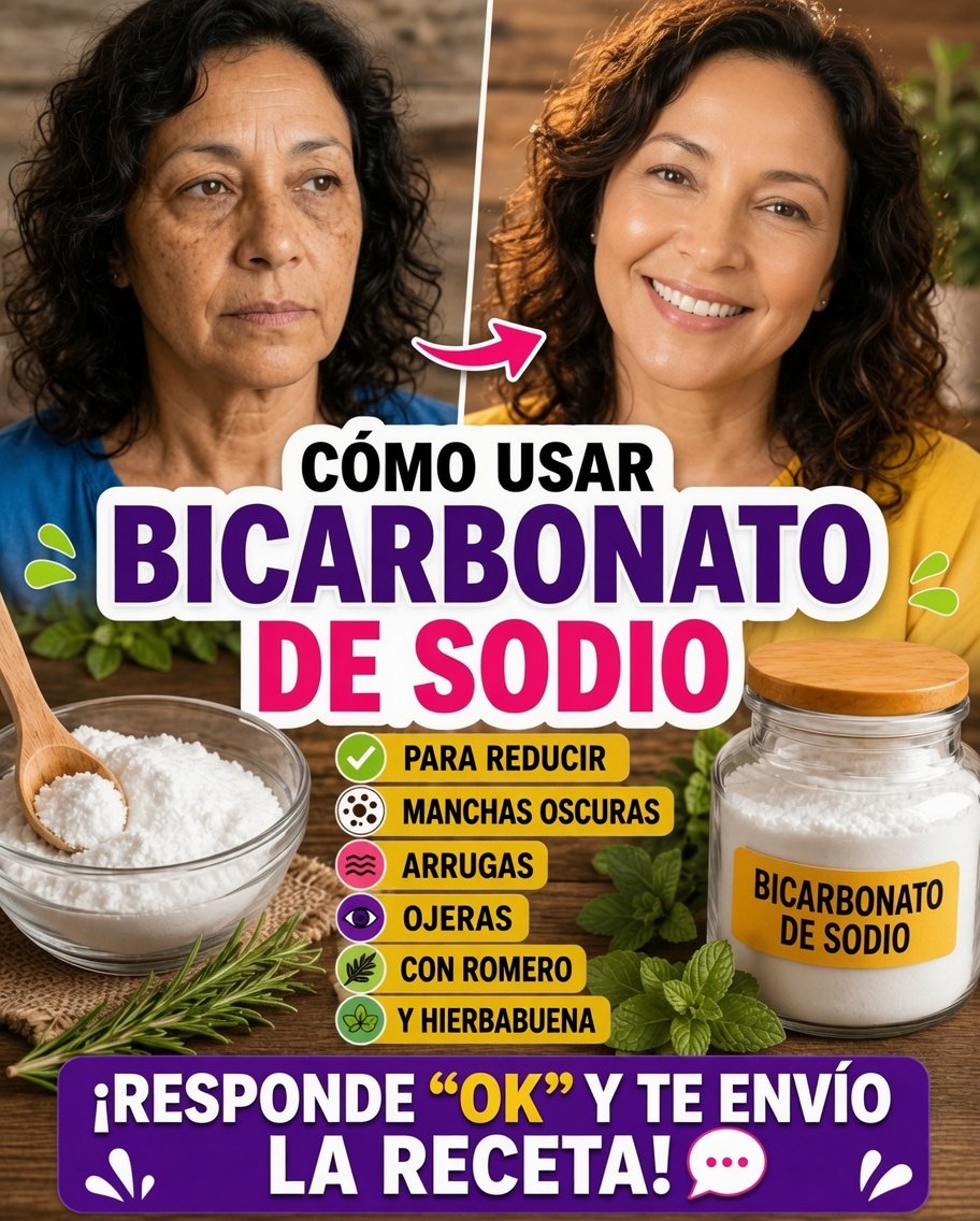 Antes y Después del Uso de Bicarbonato de Sodio en el Cuidado Facial