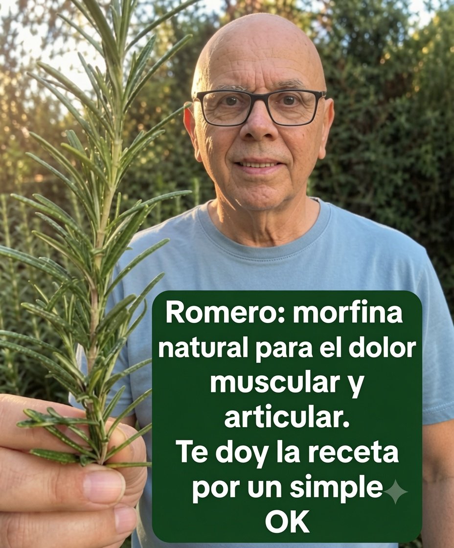 Romero: morfina natural para el dolor muscular y articular